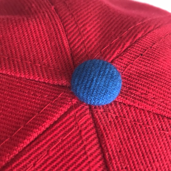 🌟SOLD🌟Buffalo Bills Mens Red And Blue NFL Budweiser Adjustable Baseball Hat - Picture 10 of 12